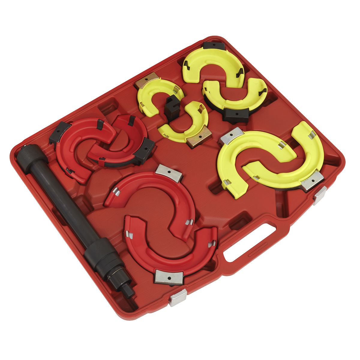 Sealey Professional Right-Hand/Left-Hand Coil Spring Compressor Set 2500kg - Image 2