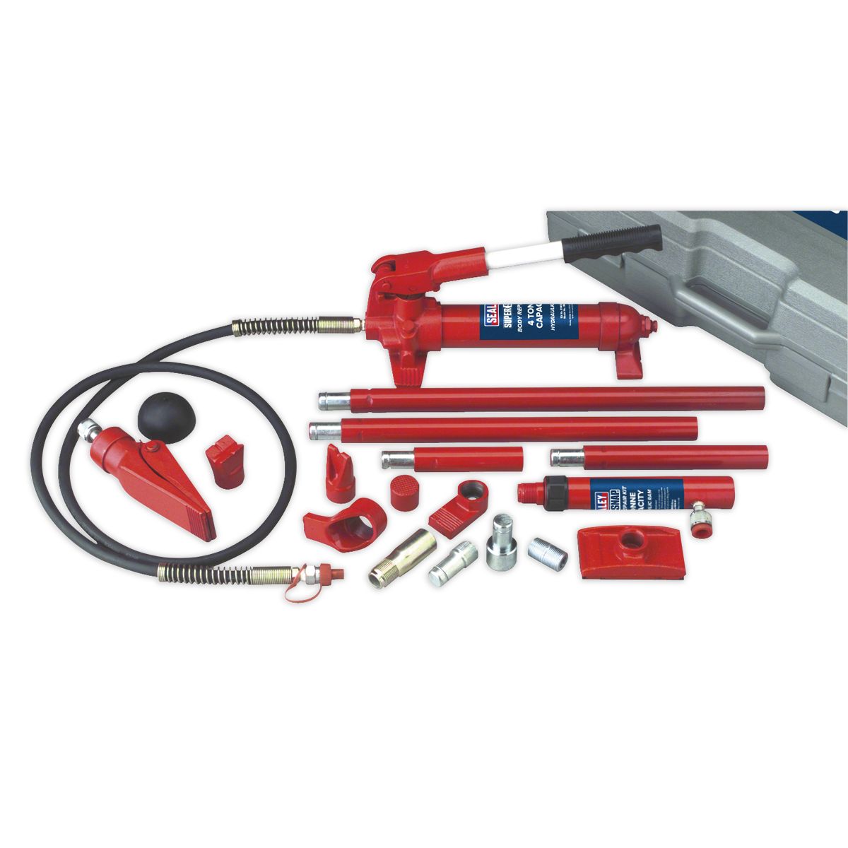 Sealey SuperSnap Hydraulic Body Repair Kit 4 Tonne - Image 1