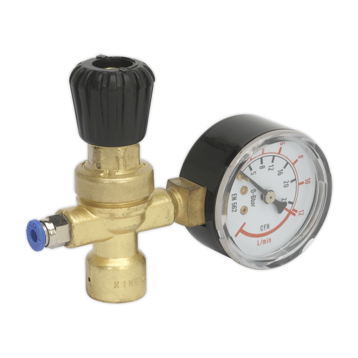 Sealey Disposable Cylinder MIG Gas Regulator 1-Gauge - REG/MMG