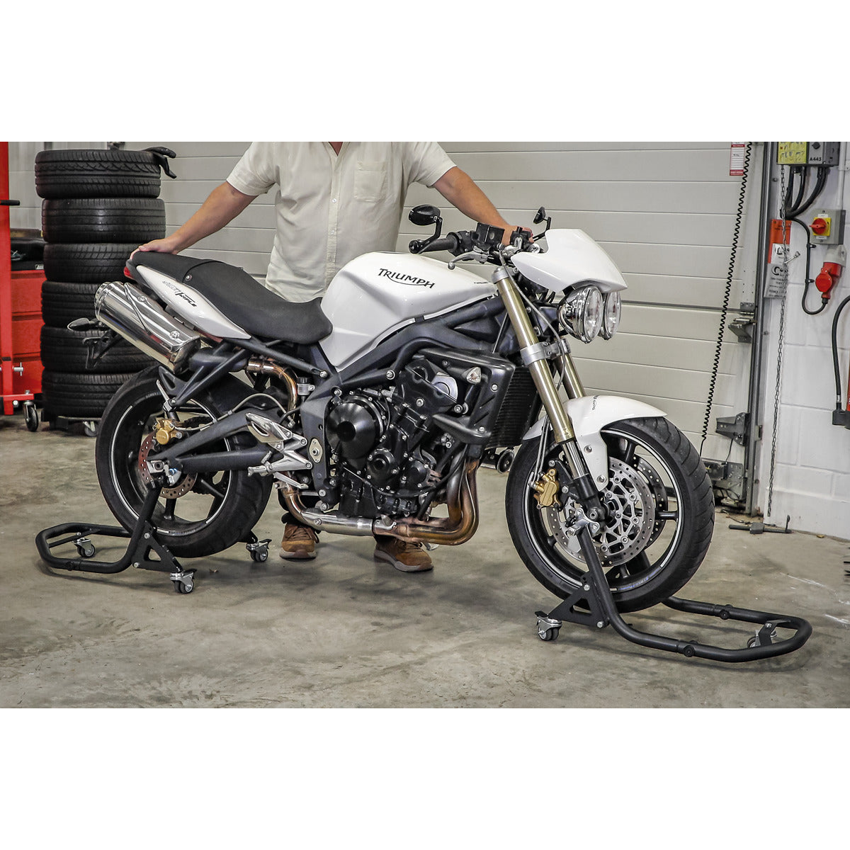 Sealey Universal Rear Paddock Stand 360° Floating RPS2MD