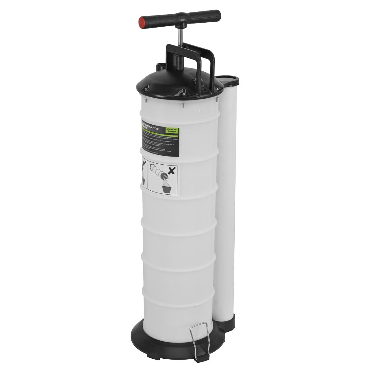 Sealey Manual Vacuum Oil & Fluid Extractor Pump 6.5L - S01169