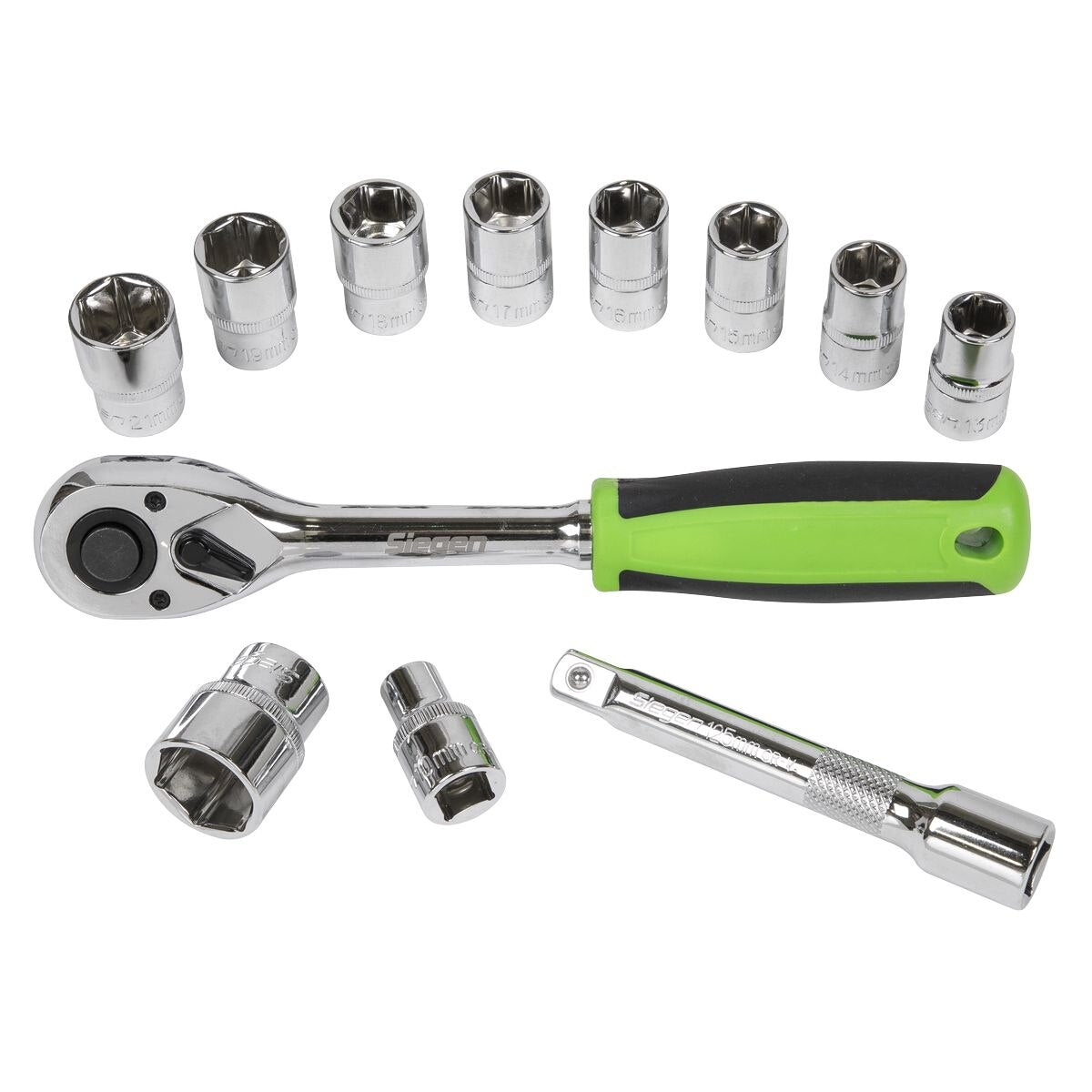 Sealey Siegen Socket Set 1/2"Sq Drive 12pc - Image 7