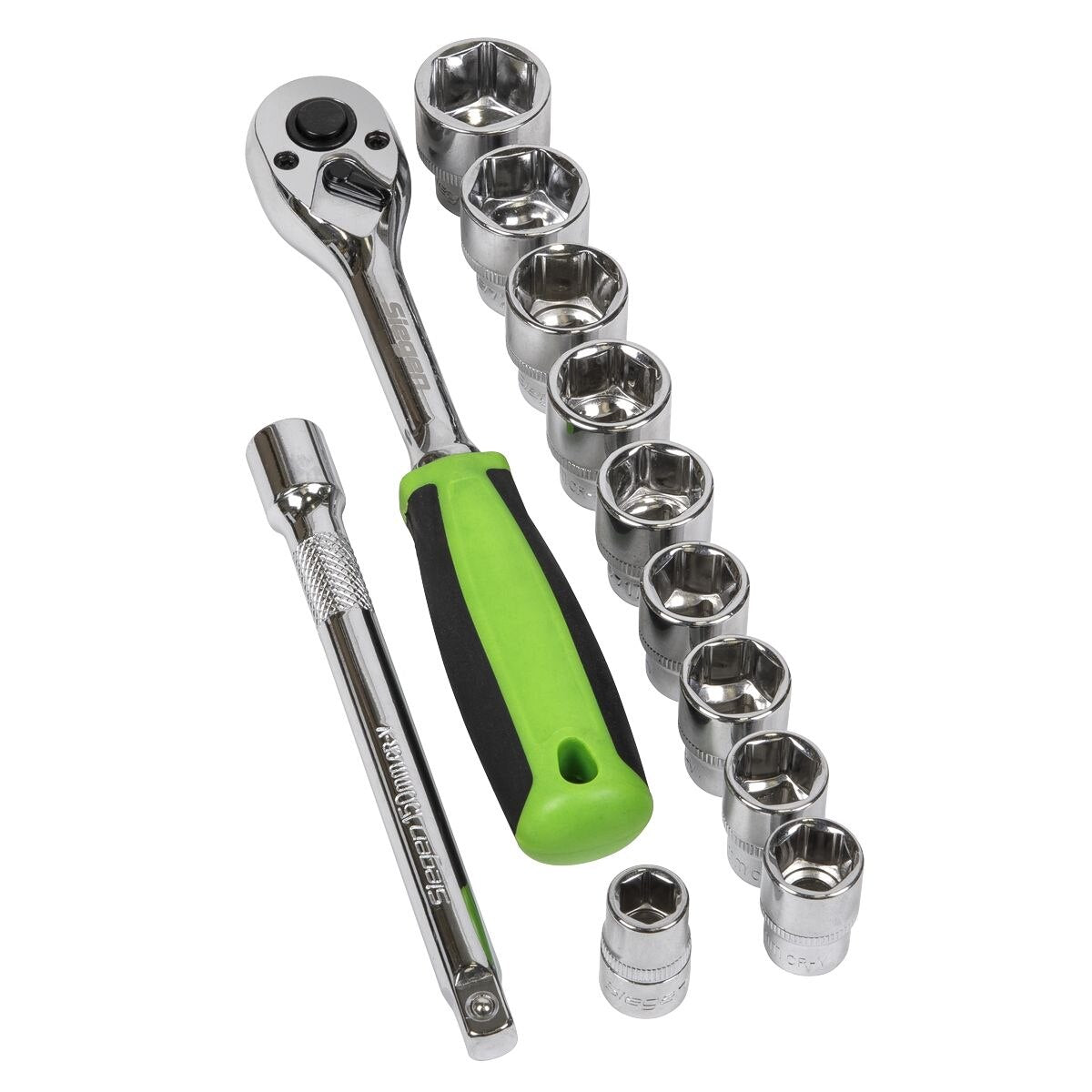 Sealey Siegen Socket Set 1/2"Sq Drive 12pc - Image 8