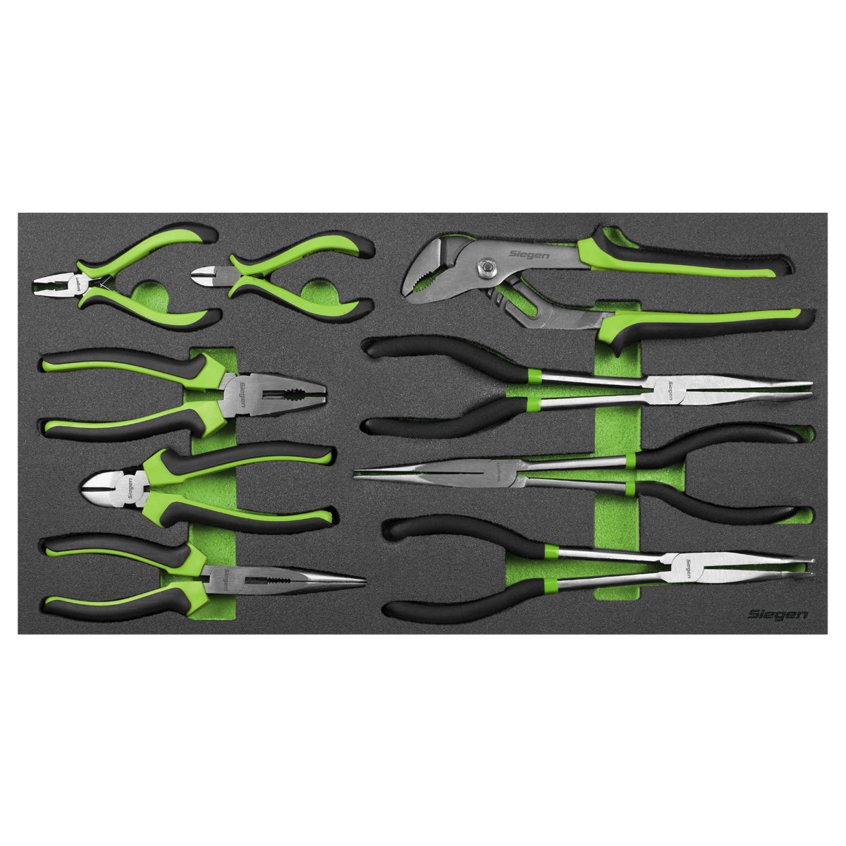 Sealey Siegen Pliers Set with Tool Tray 9pc - Image 7