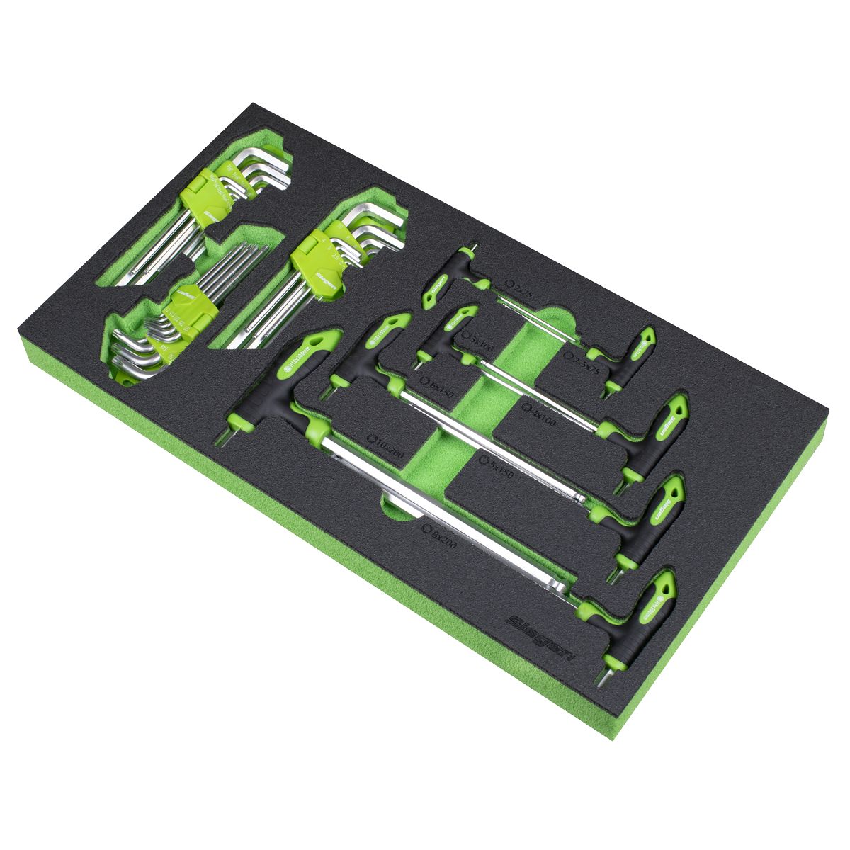 Sealey Siegen T-Handle & Standard Hex/TRX-Star* Key Set - Image 3