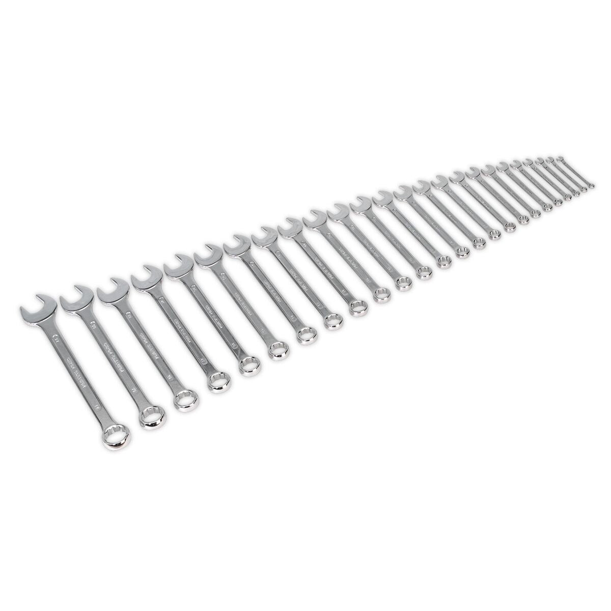 Sealey Siegen Jumbo Combination Spanner Set 25pc - Image 1