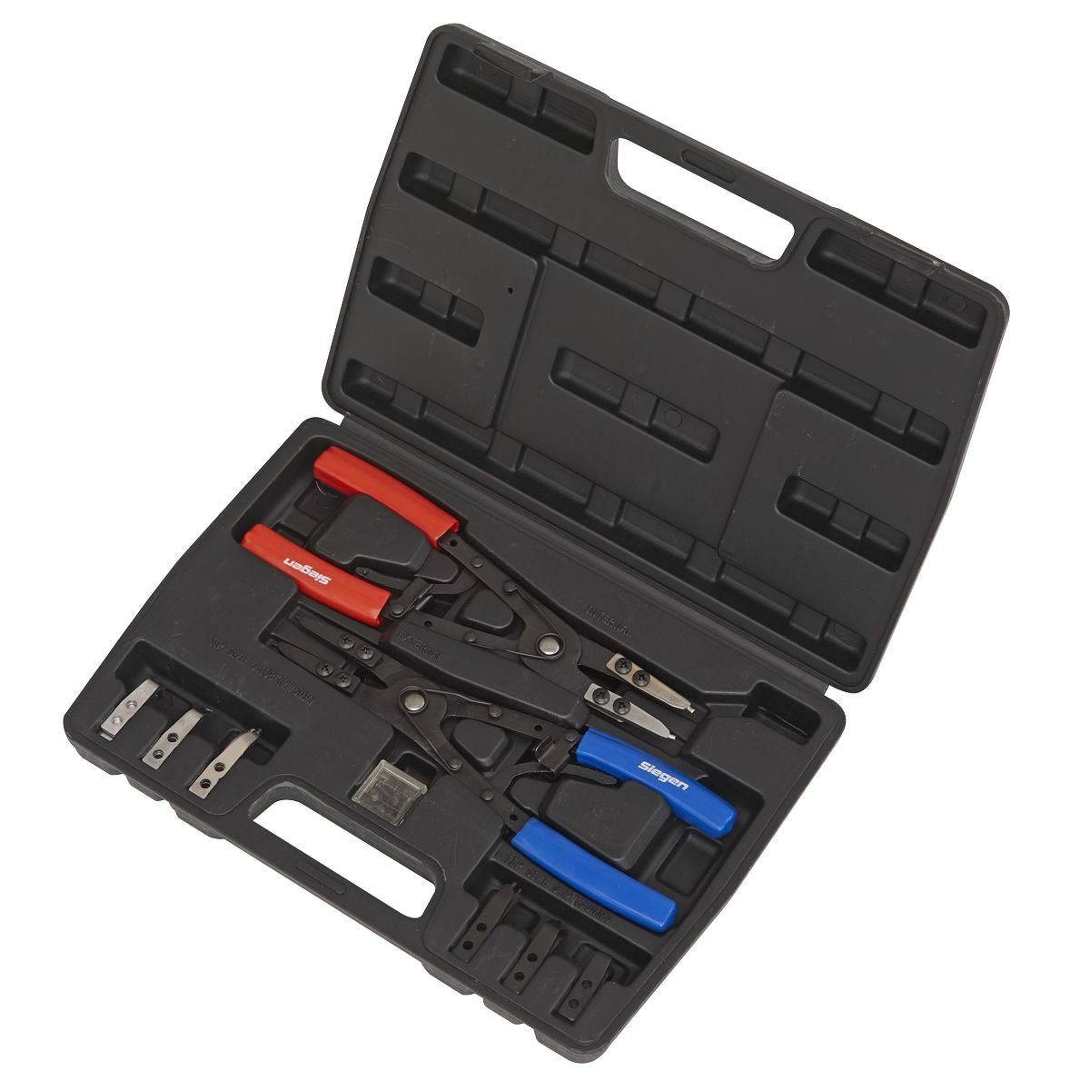 Sealey Siegen Internal/External Circlip Pliers Set 265mm - Image 3