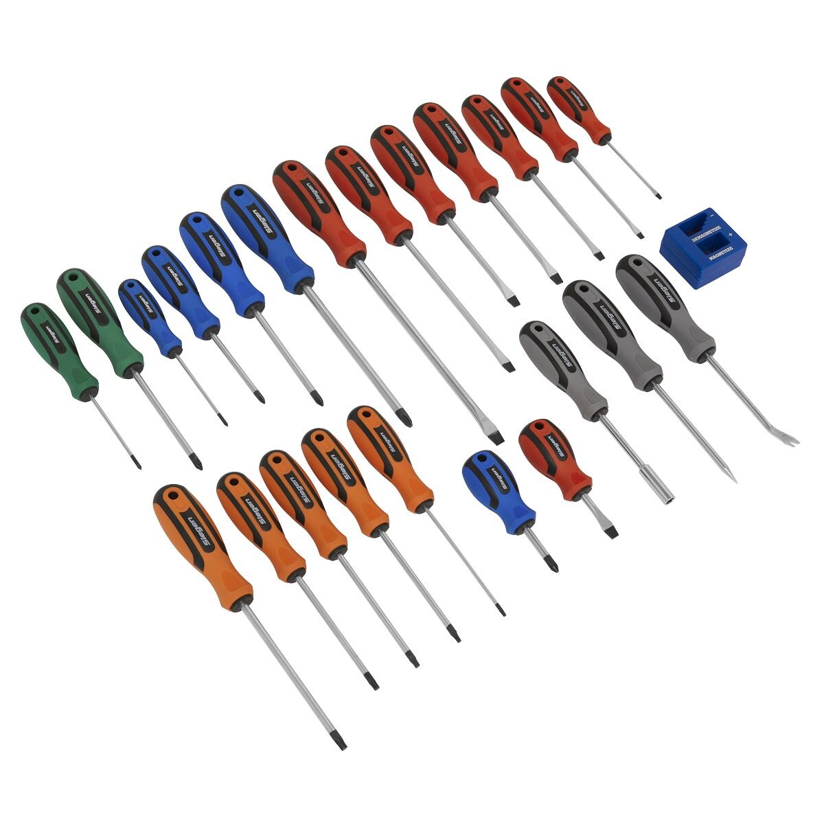 Sealey Siegen Soft Grip Screwdriver Set 24pc - Image 3