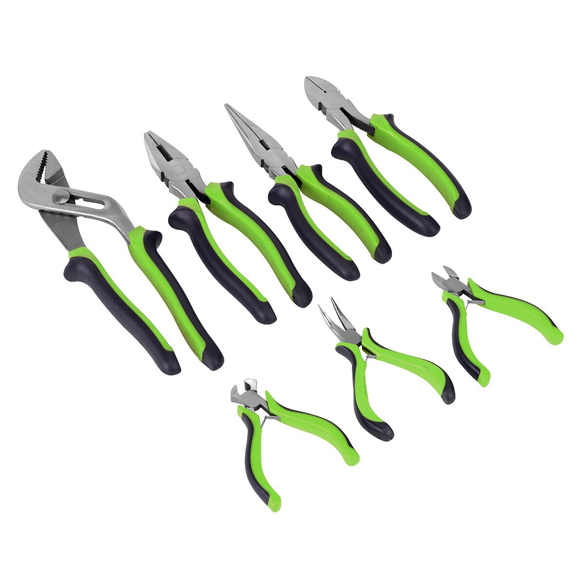 Sealey Siegen Comfort Grip Pliers Set 7pc - Image 1
