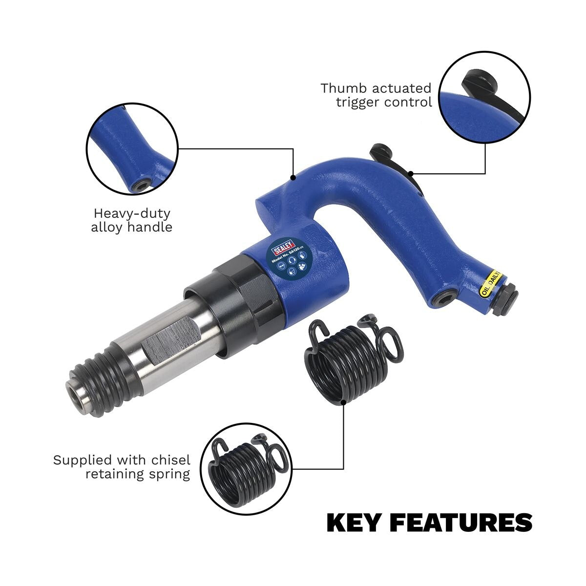 Sealey Industrial Air Hammer - Image 2