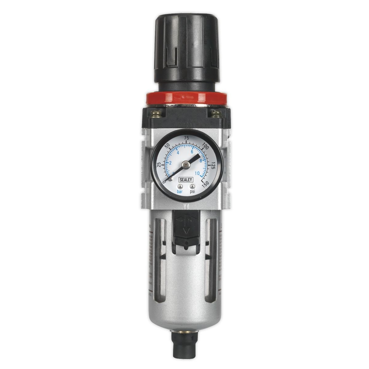 Sealey Air Filter/Regulator with Gauge - Image 2