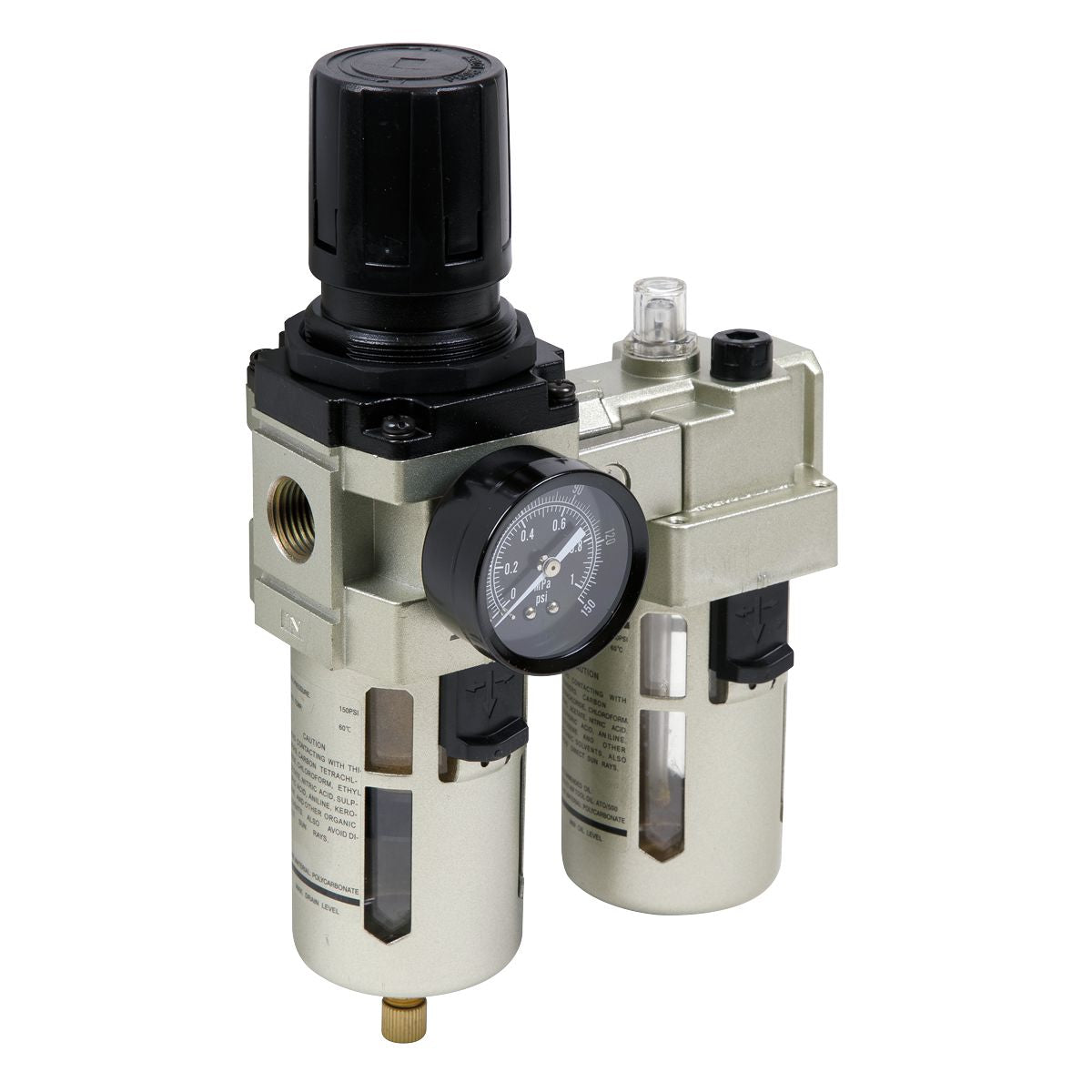 Sealey Air Filter/Regulator/Lubricator Max. Airflow 105cfm - Image 1