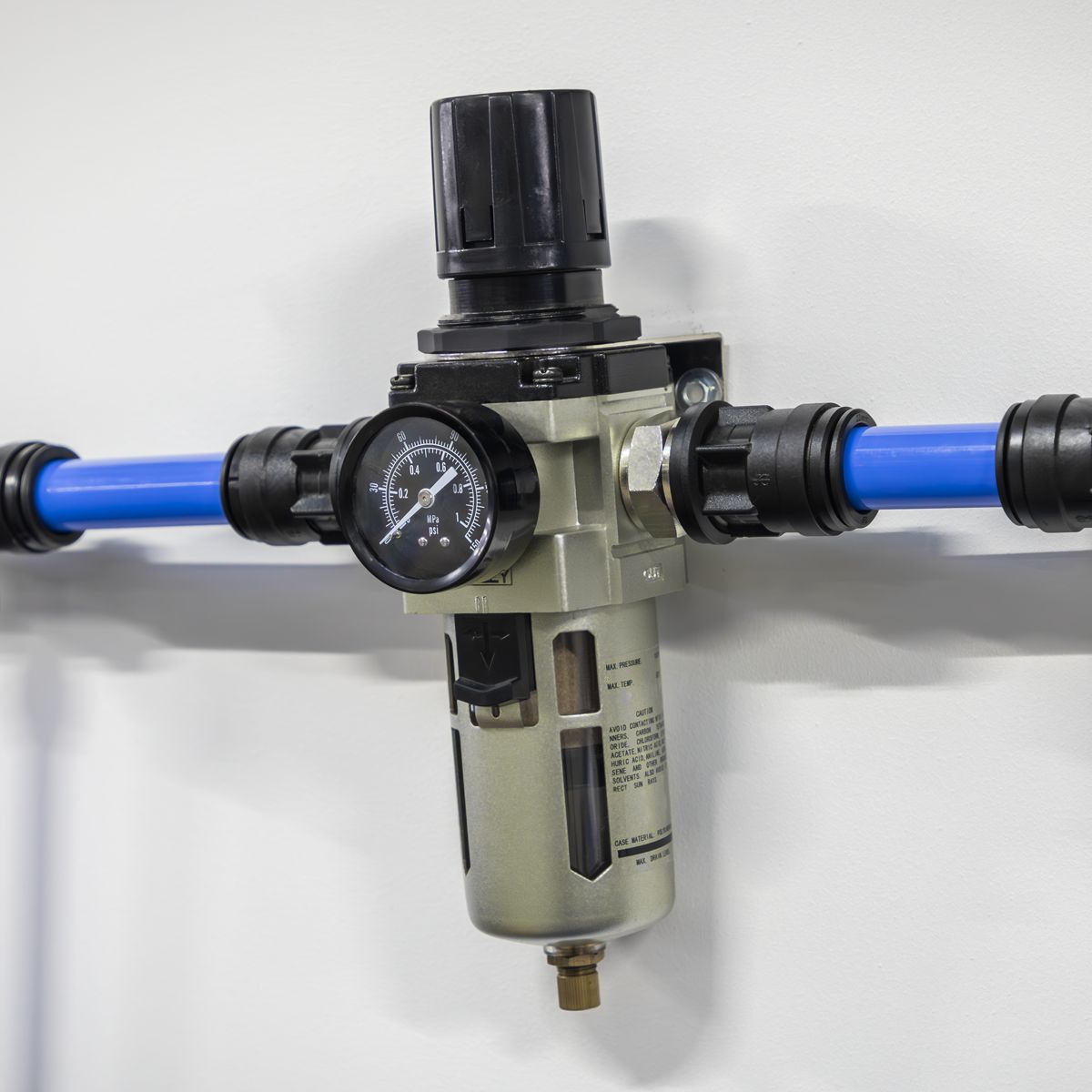 Sealey Auto Drain Air Filter/Regulator Max. Airflow 140cfm - Image 3