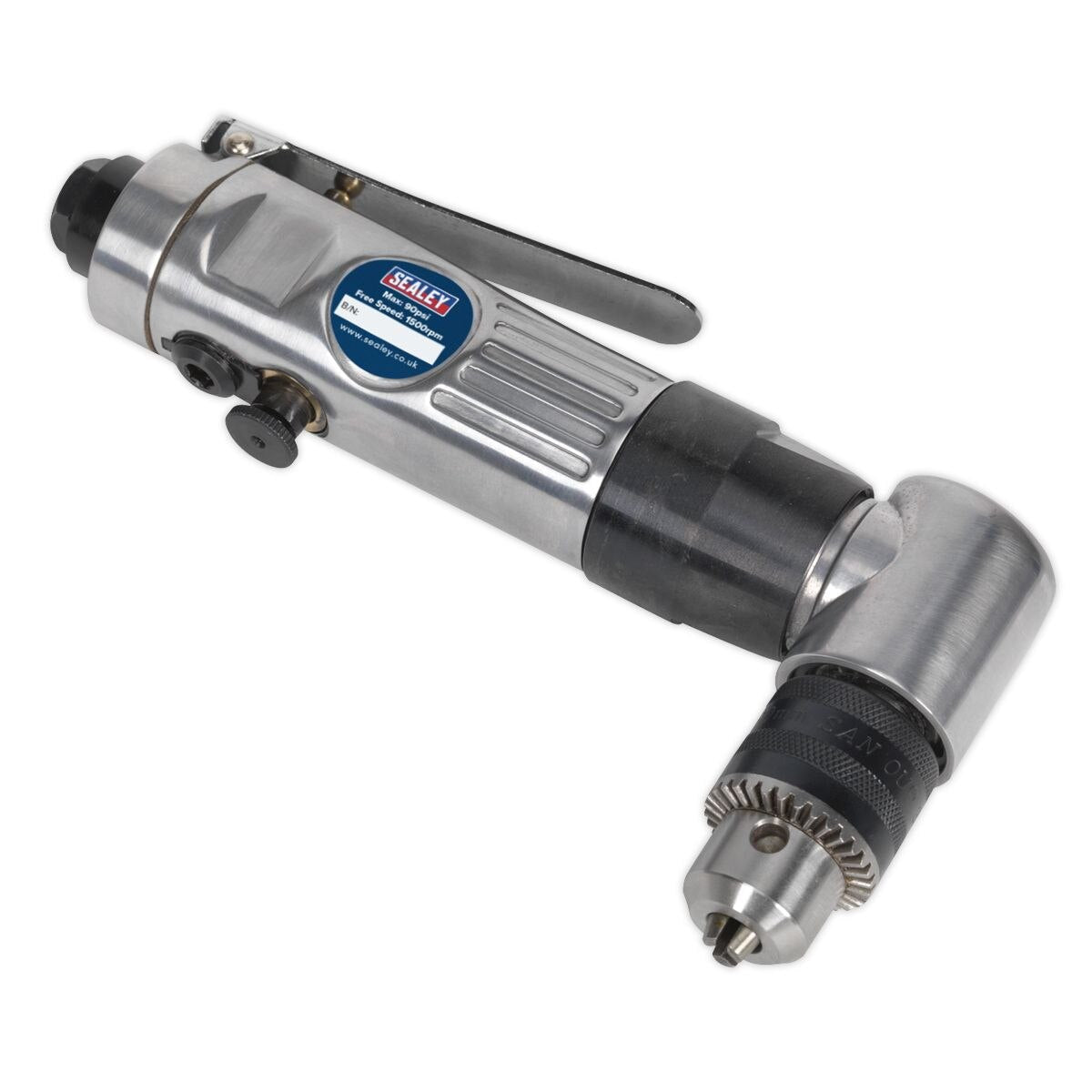 Sealey Reversible Air Angle Drill 10mm - Image 2