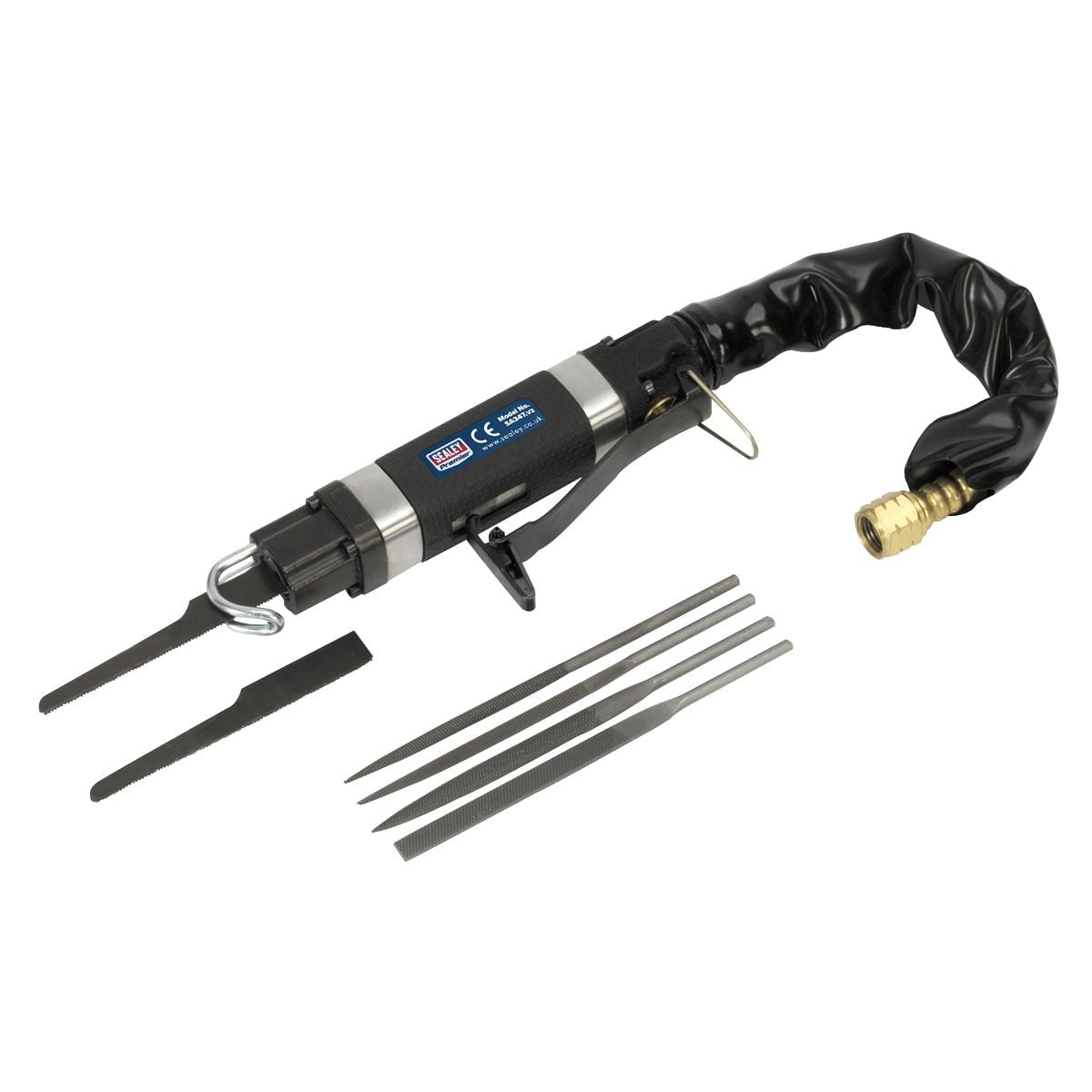 Sealey Premier Mini Reciprocating Air Saw/Needle File - Image 1