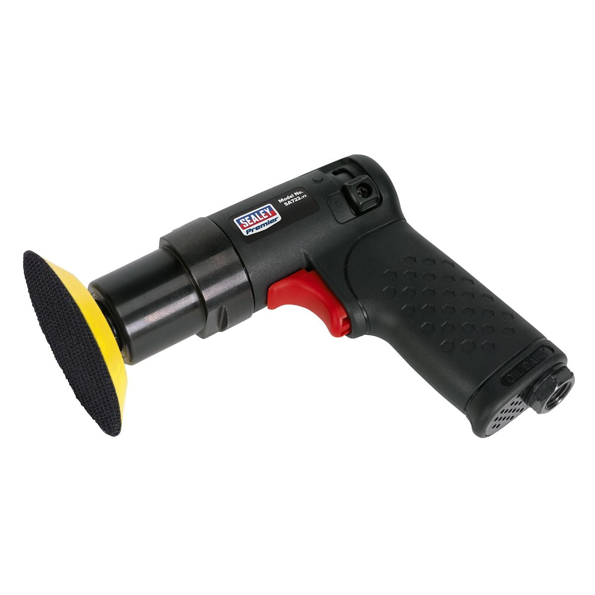 Sealey Premier Composite Mini Air Polisher 75mm - Image 1
