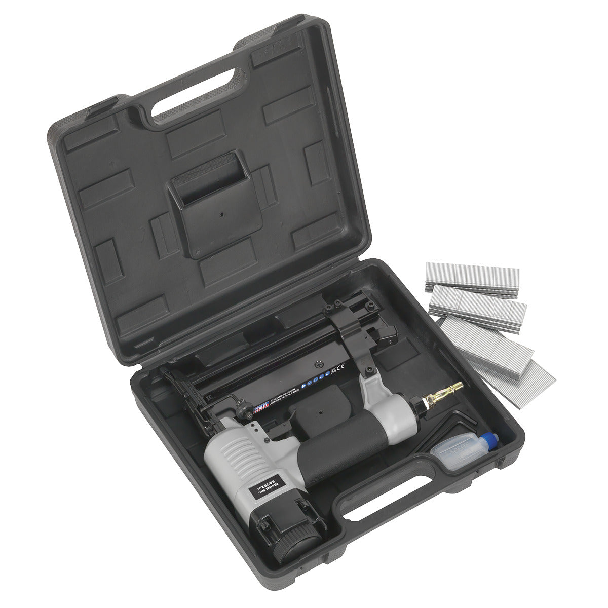 Sealey Air Nail/Staple Gun 10-50mm/10-40mm Capacity SA792