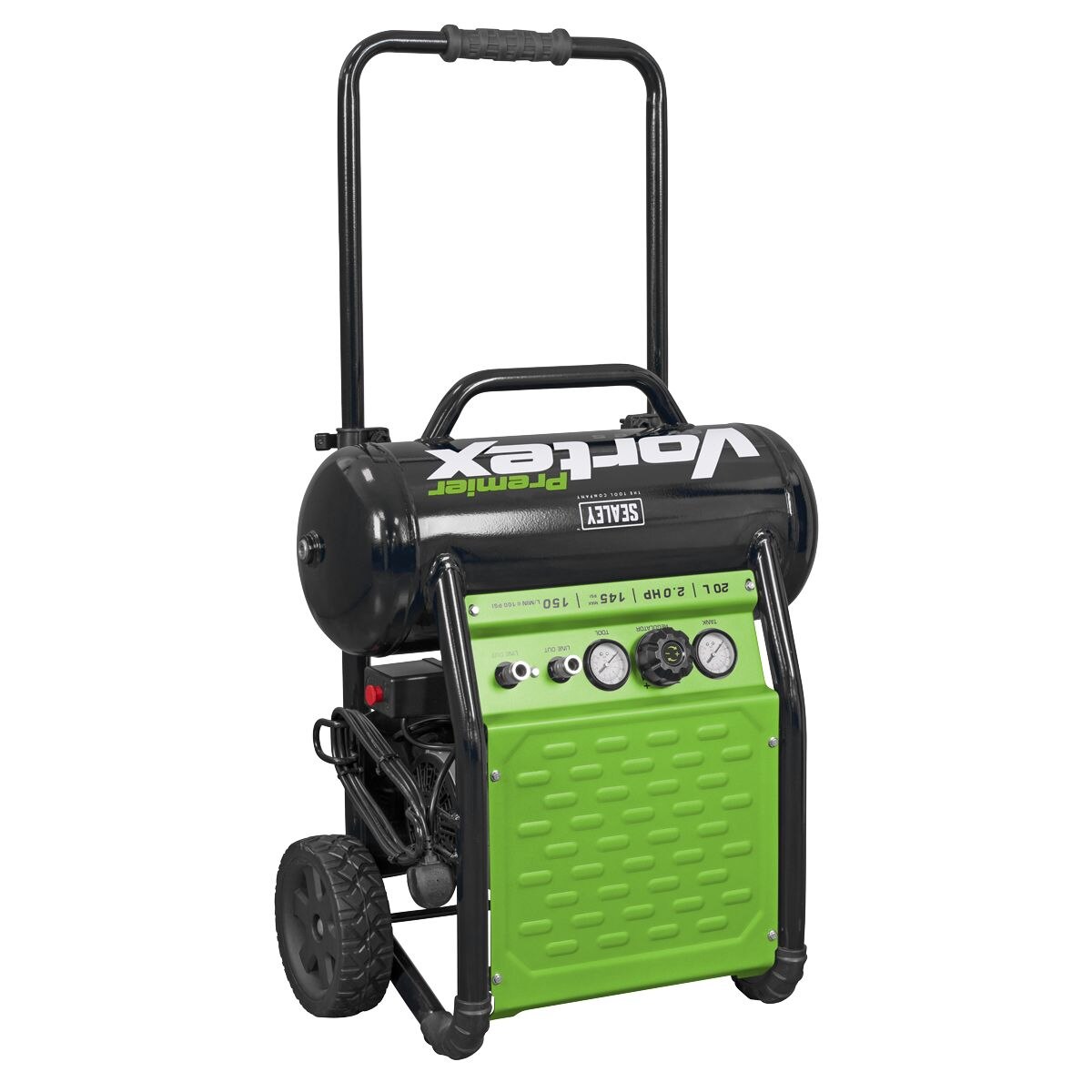 Sealey 19L Oil Free Direct Drive Air Compressor 1.5hp - Image 3