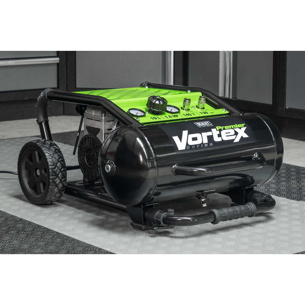 Sealey 19L Oil Free Direct Drive Air Compressor 1.5hp - Image 6