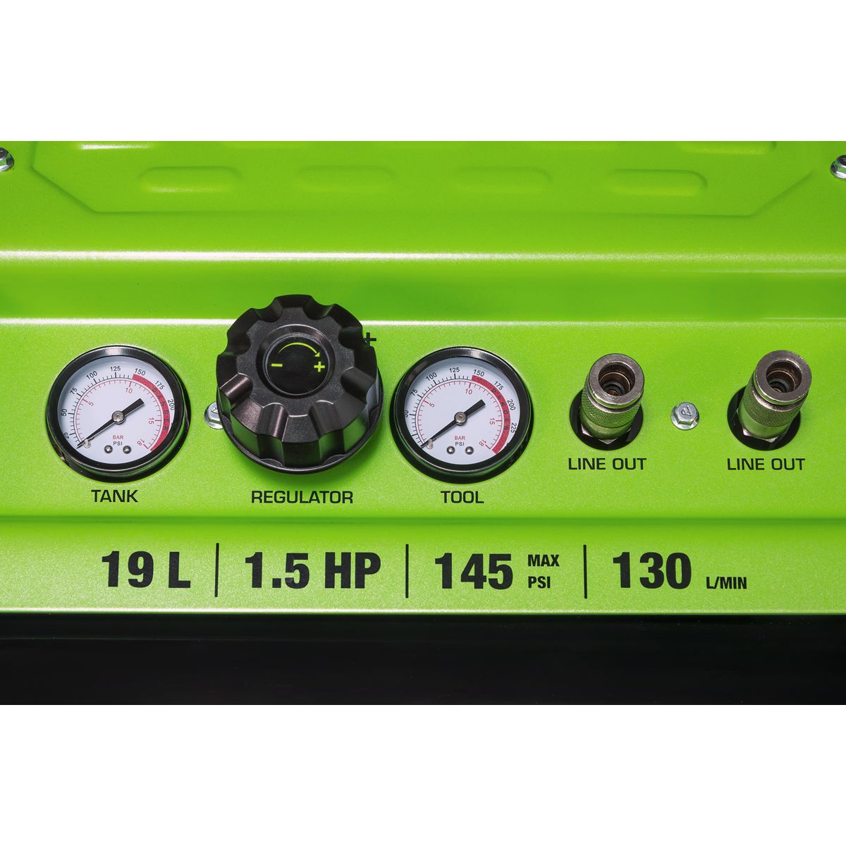Sealey 19L Oil Free Direct Drive Air Compressor 1.5hp - Image 7