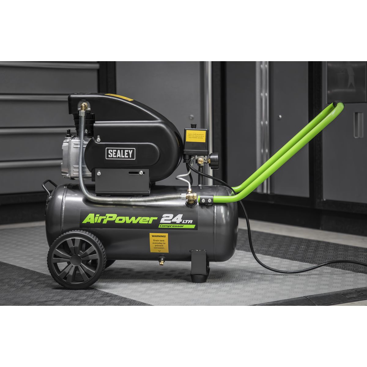 Sealey 24L Direct Drive Air Compressor 2hp - Image 6
