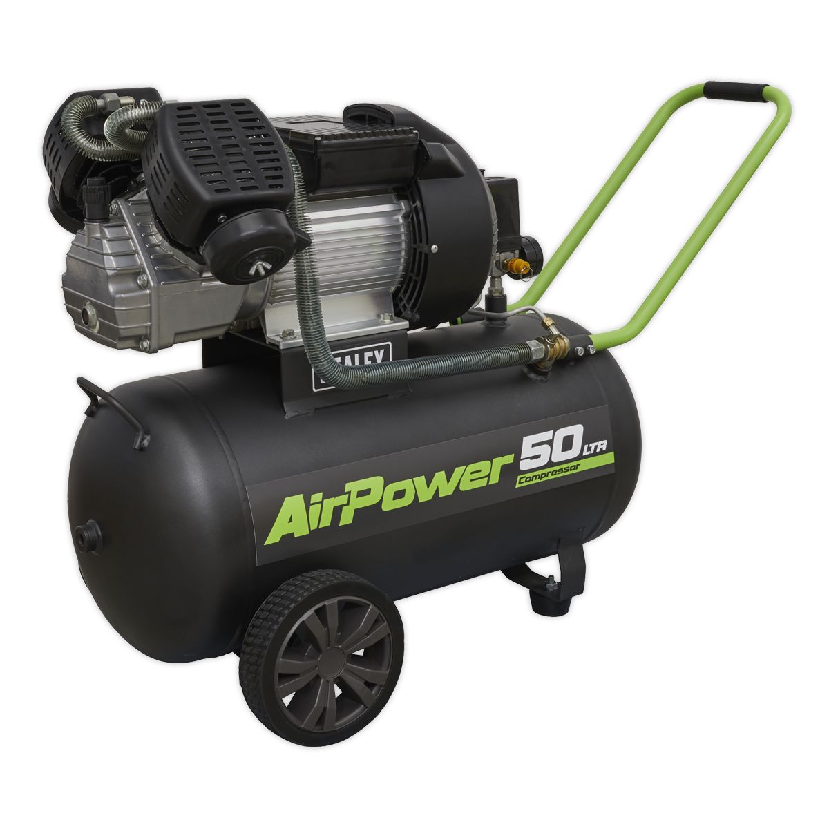 Sealey 50L V-Twin Direct Drive Air Compressor 3hp - Image 10