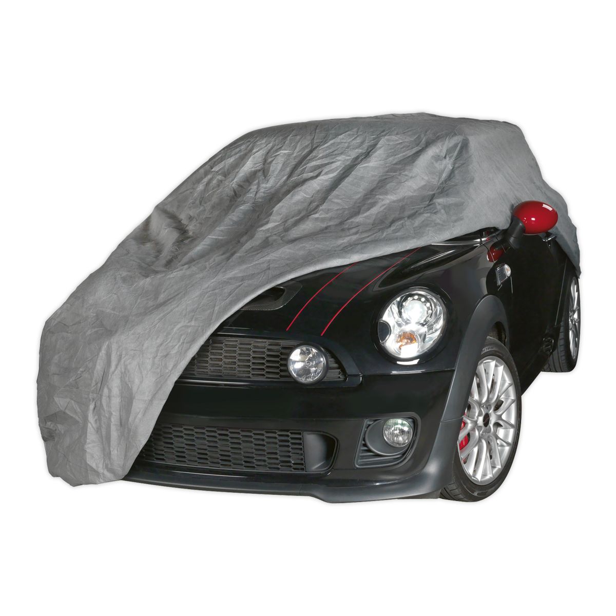 Sealey Premier 3-Layer All-Seasons Car Cover - Small - Image 1