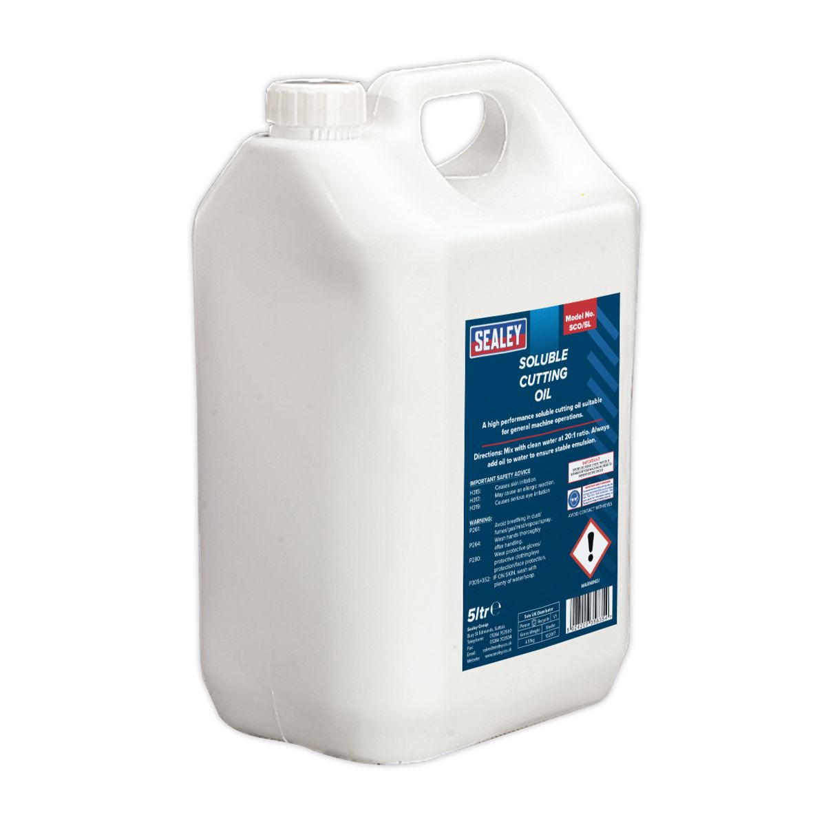 Sealey Soluble Cutting Oil 5L - Image 1
