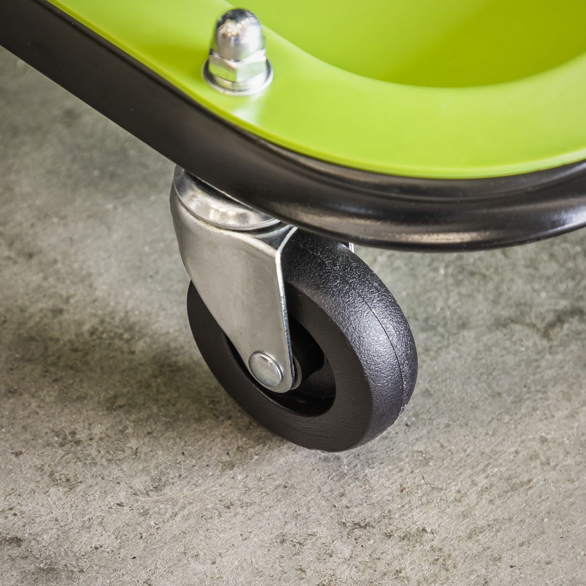 Sealey Mechanic's Deluxe Utility Seat - Green - Image 2
