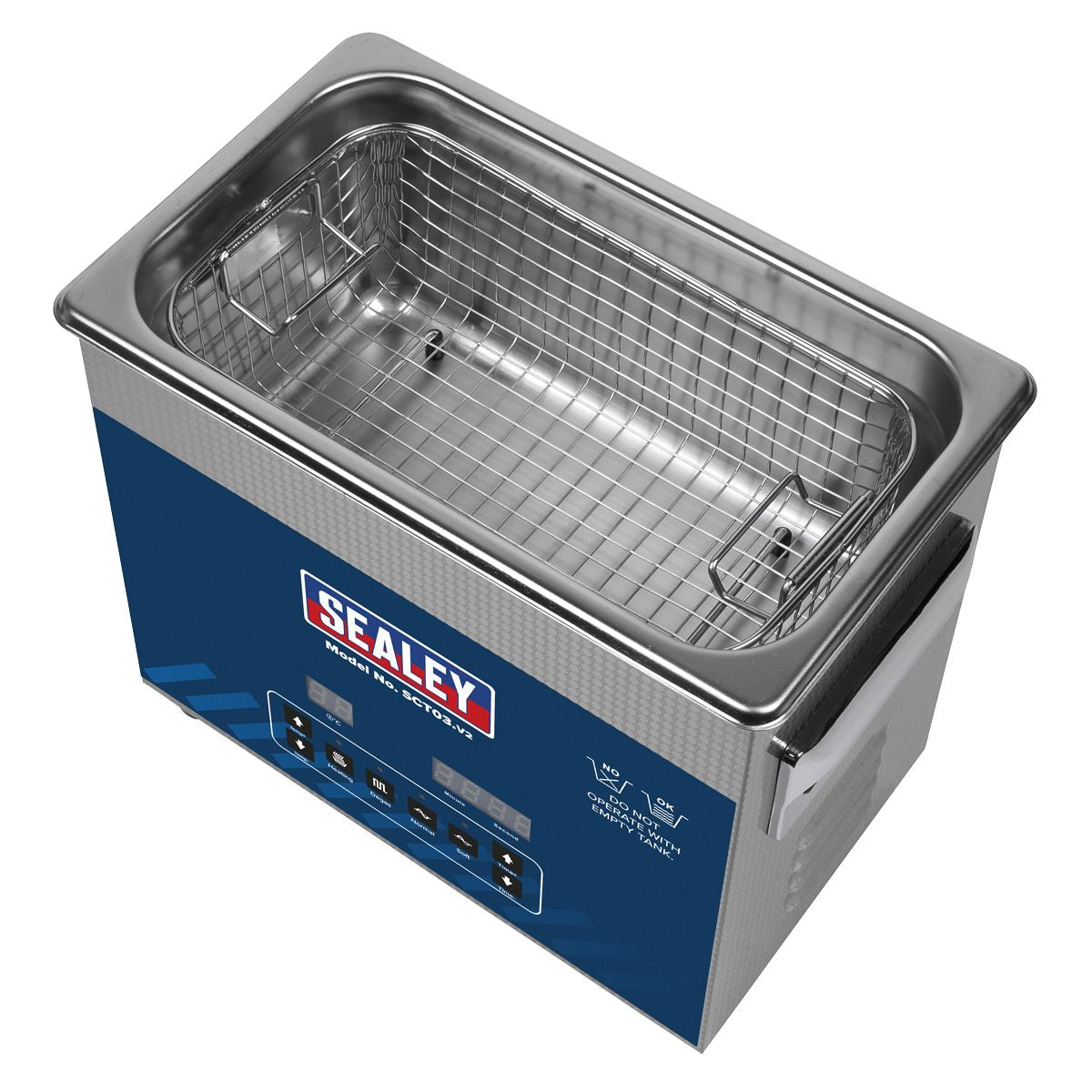 Sealey Ultrasonic Cleaner 3L - Image 3
