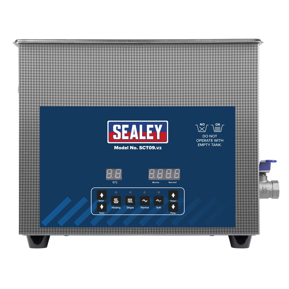 Sealey Ultrasonic Cleaner 9L - Image 3
