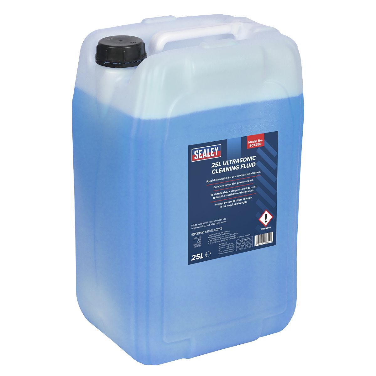Sealey Ultrasonic Cleaning Fluid 25L - Image 1