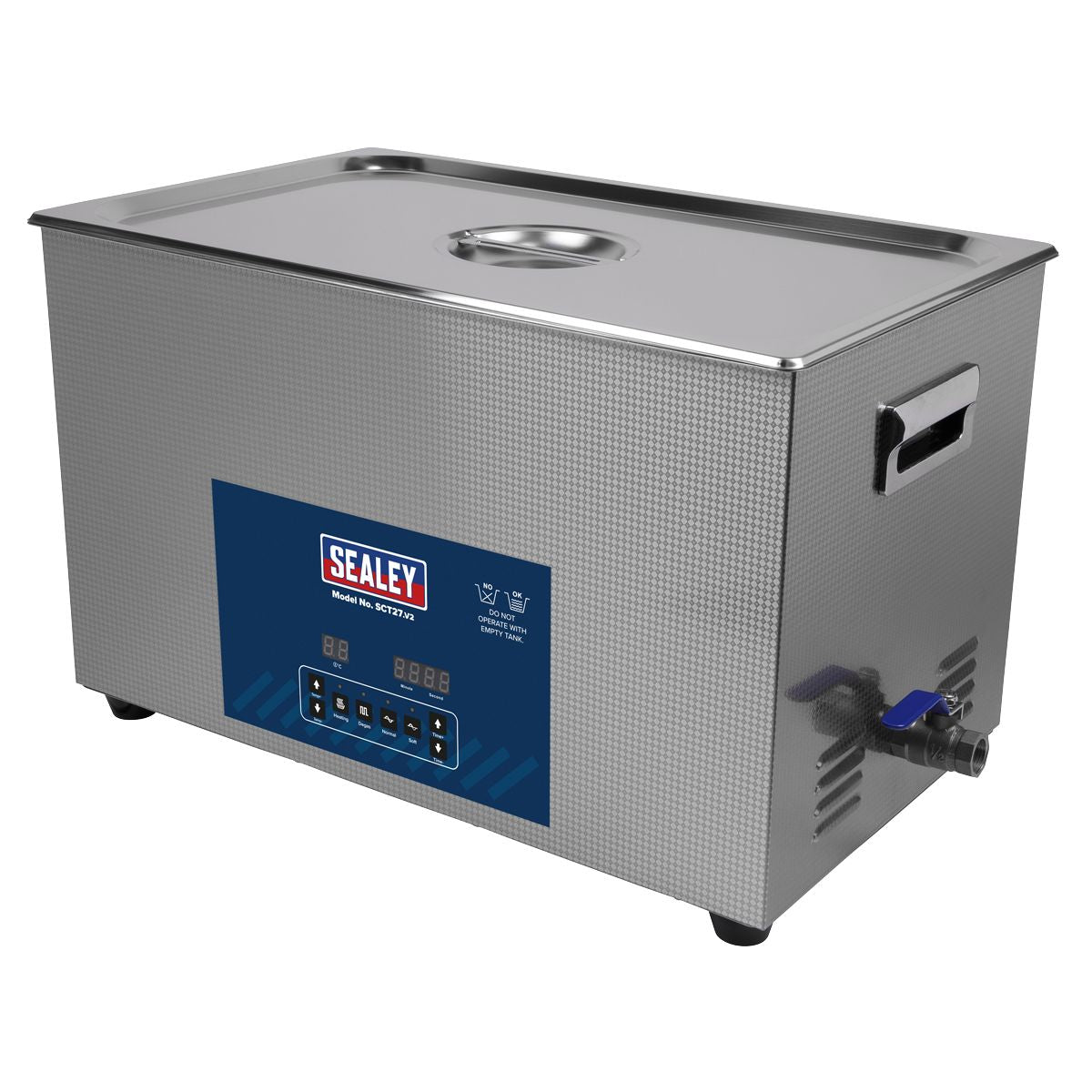 Sealey Ultrasonic Cleaner 27L - Image 4