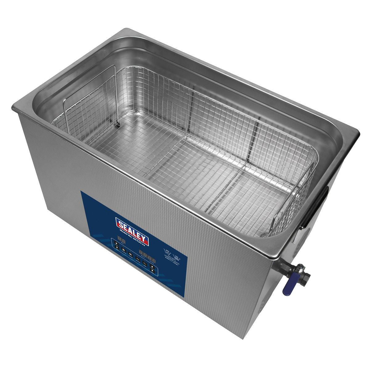 Sealey Ultrasonic Cleaner 27L - Image 6