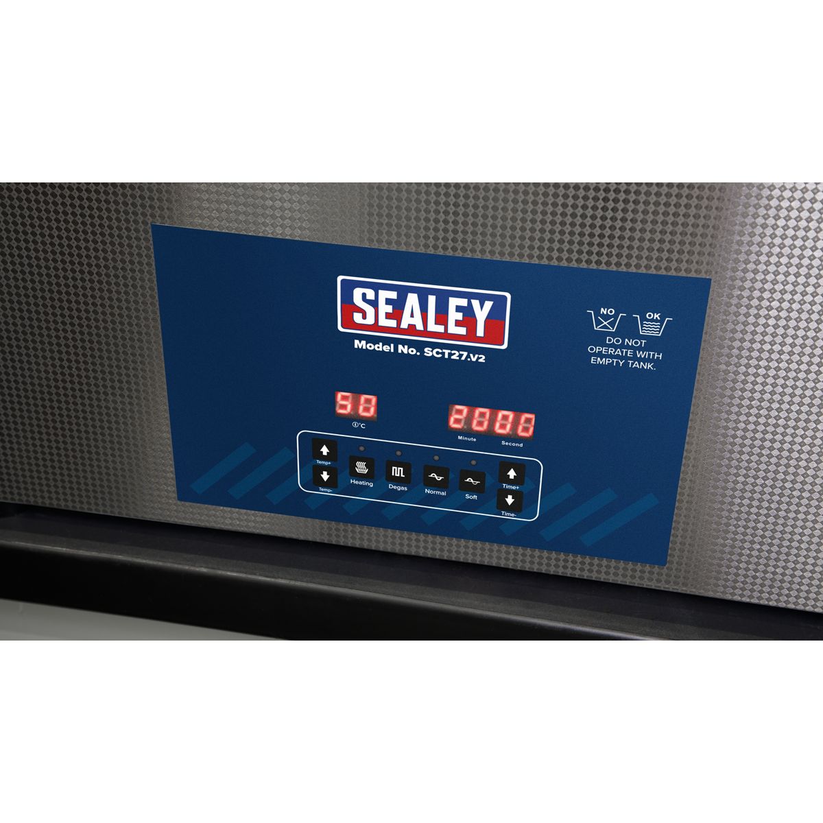 Sealey Ultrasonic Cleaner 27L - Image 7