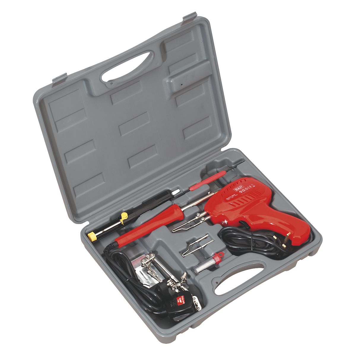 Sealey Soldering Gun/Iron Kit 230V 8pc - Image 1
