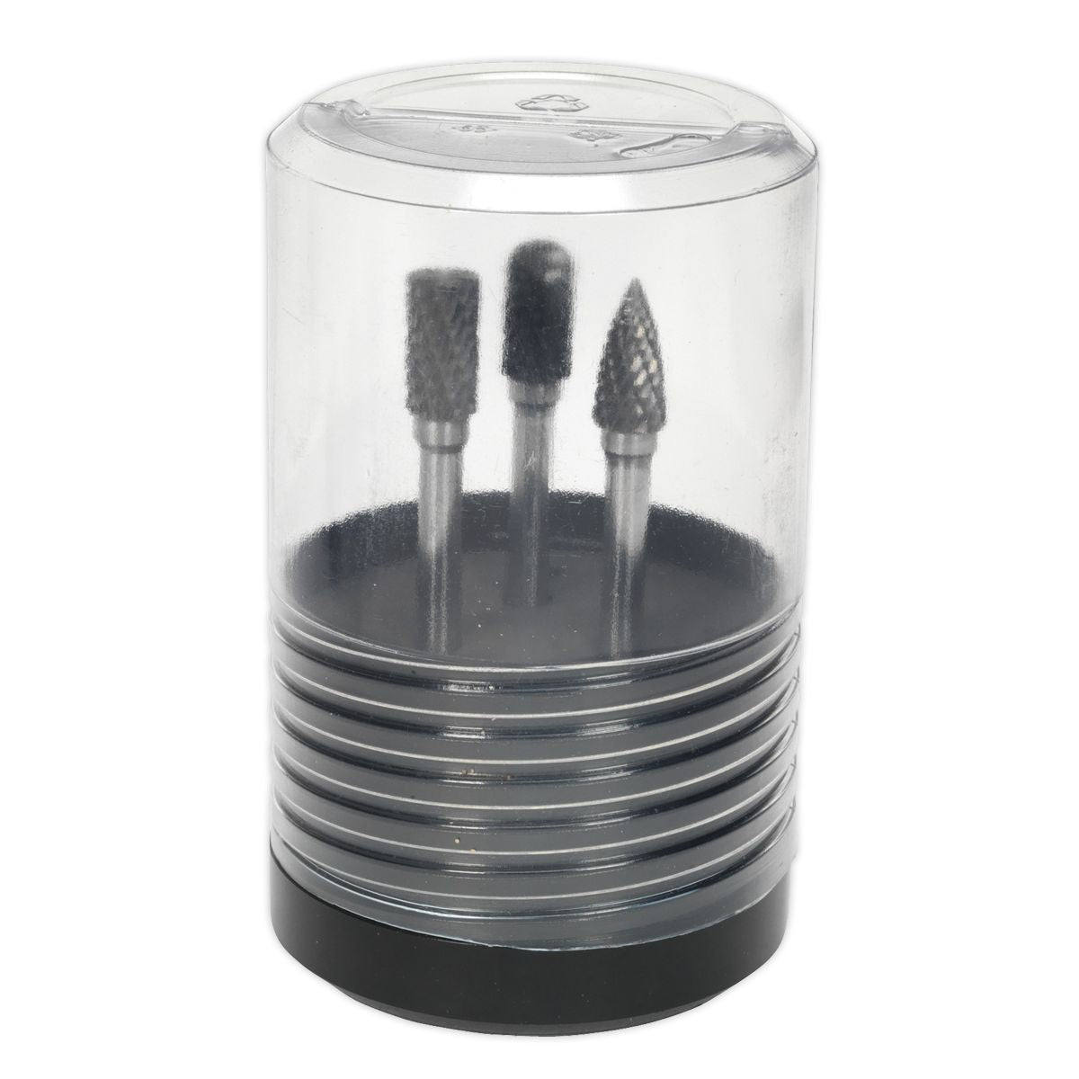 Sealey Tungsten Carbide Rotary Burr Set 3pc - Image 2