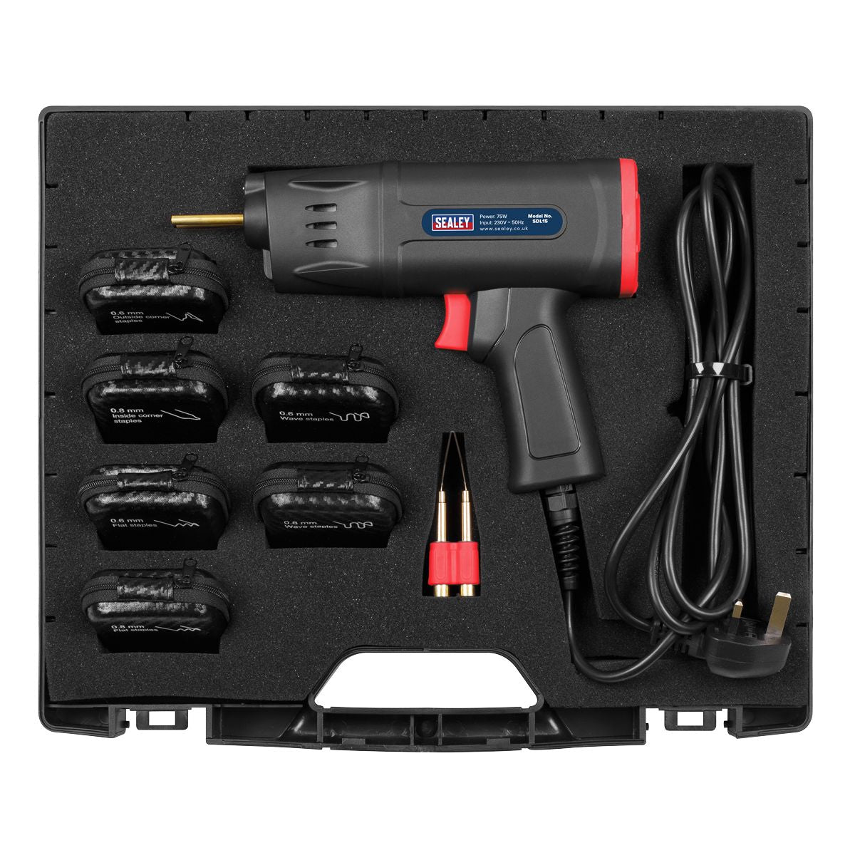 Sealey Plastic Welding Repair Kit 75W - Image 5