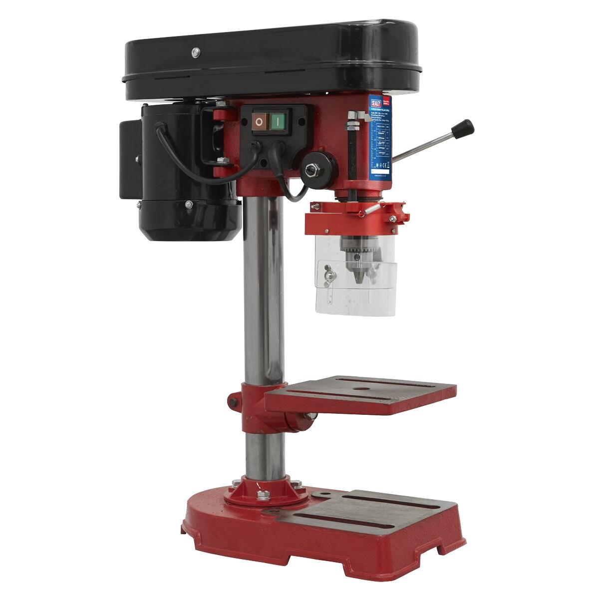 Sealey Bench Mounting Pillar Drill 5-Speed 350W/230V - Image 8