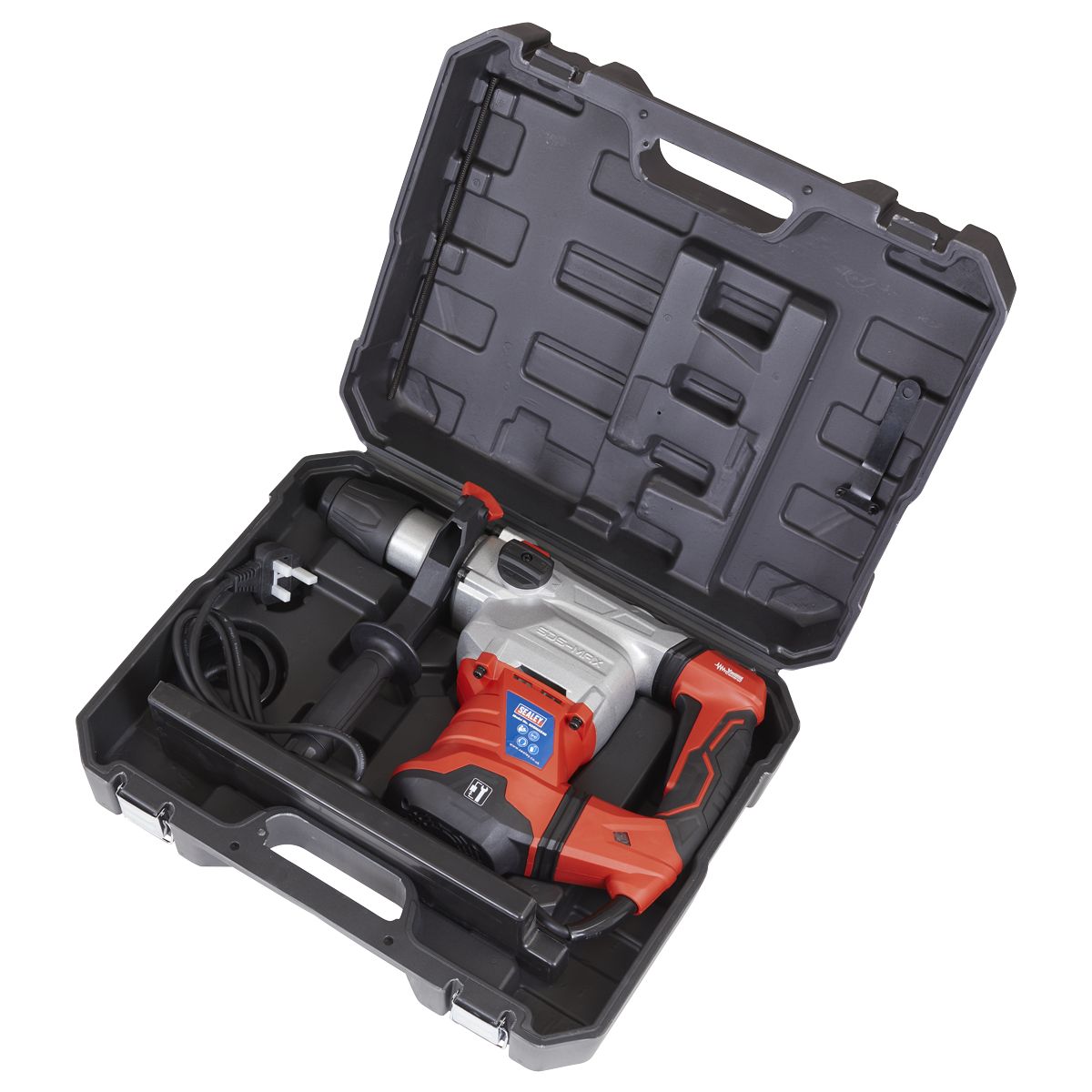 Sealey 40mm SDS MAX Rotary Hammer Drill 1500W/230V - Image 8