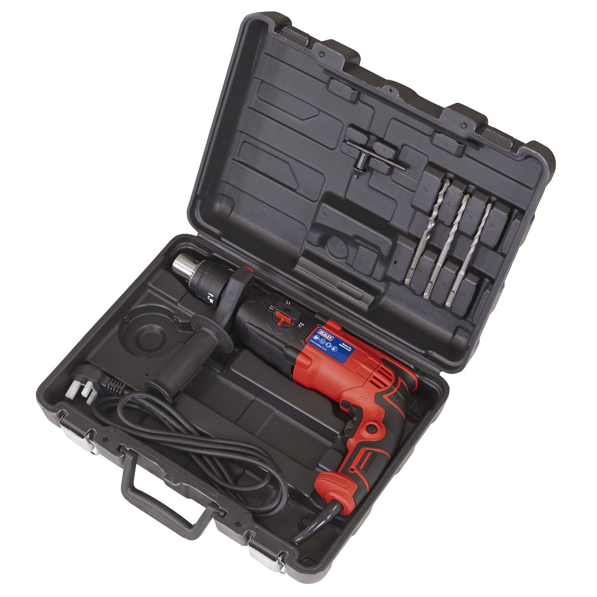 Sealey 18mm SDS Plus Rotary Hammer Drill 750W/230V - Image 8