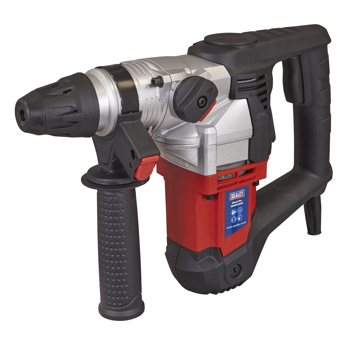 Sealey 26mm SDS Plus Rotary Hammer Drill 900W/230V - Image 1