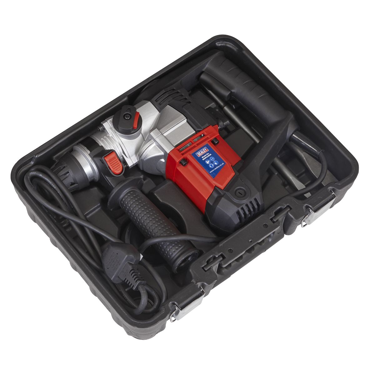 Sealey 26mm SDS Plus Rotary Hammer Drill 900W/230V - Image 6