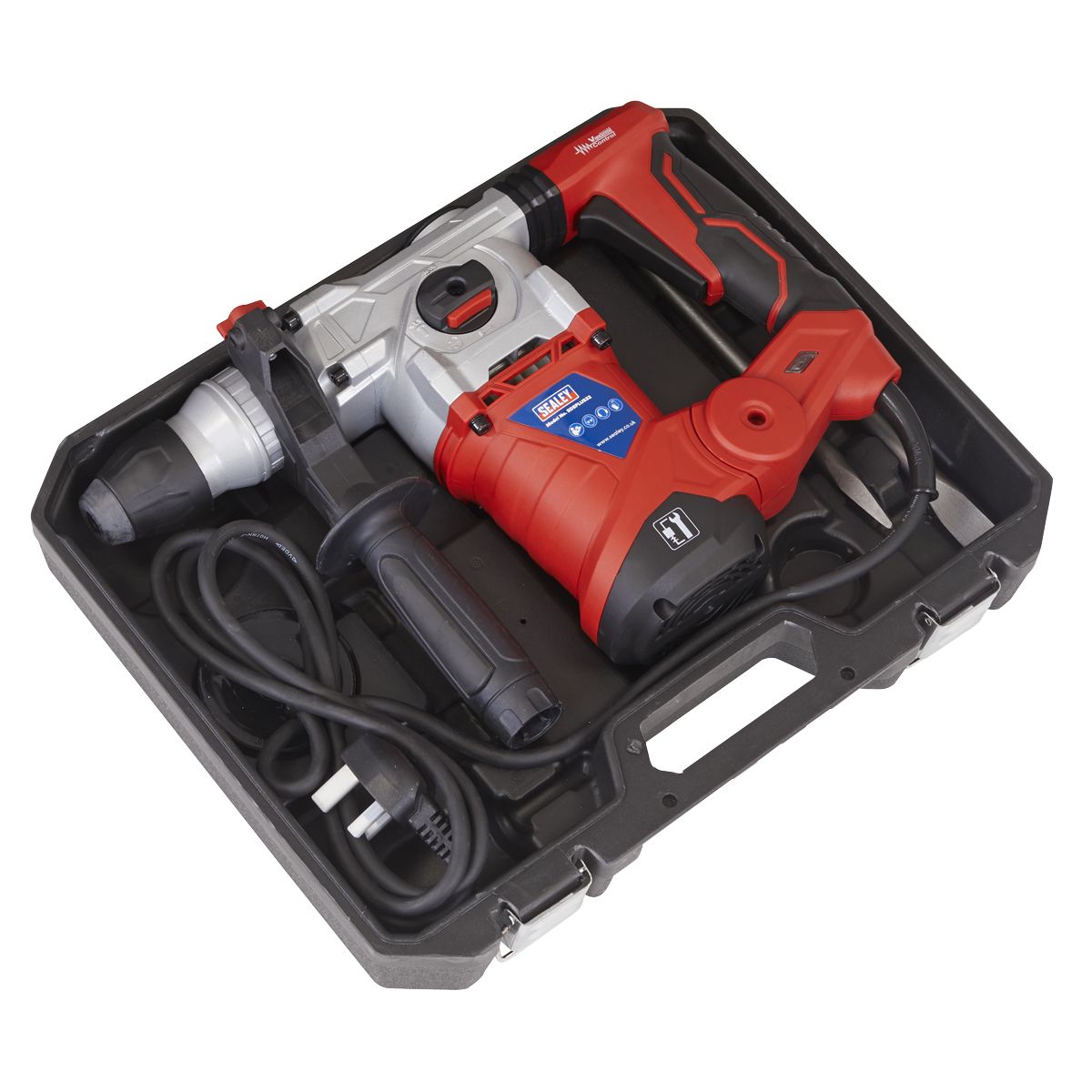 Sealey 32mm SDS Plus Rotary Hammer Drill 1500W/230V - Image 5