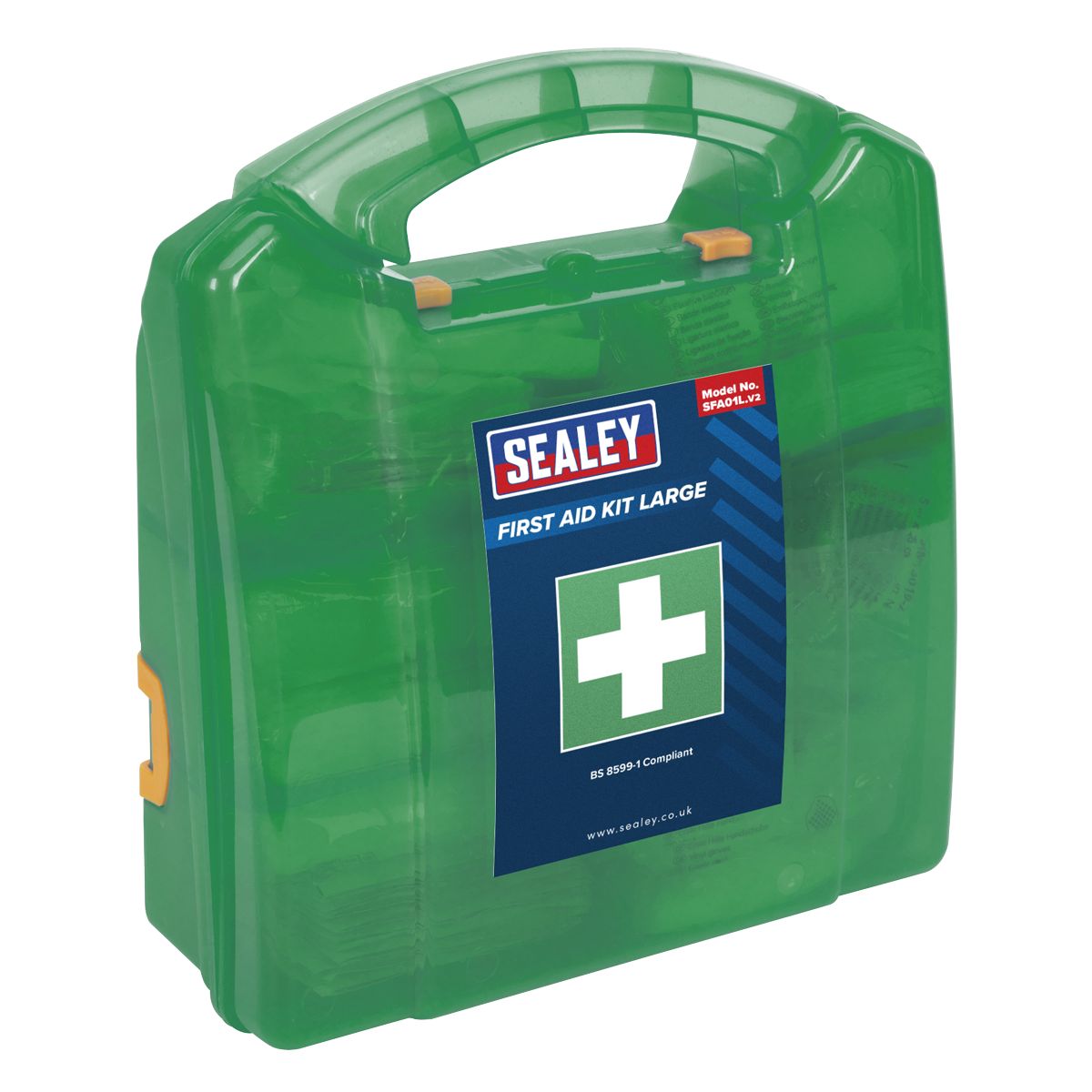Sealey First Aid Kit, Large - BS 8599-1 Compliant - Image 1