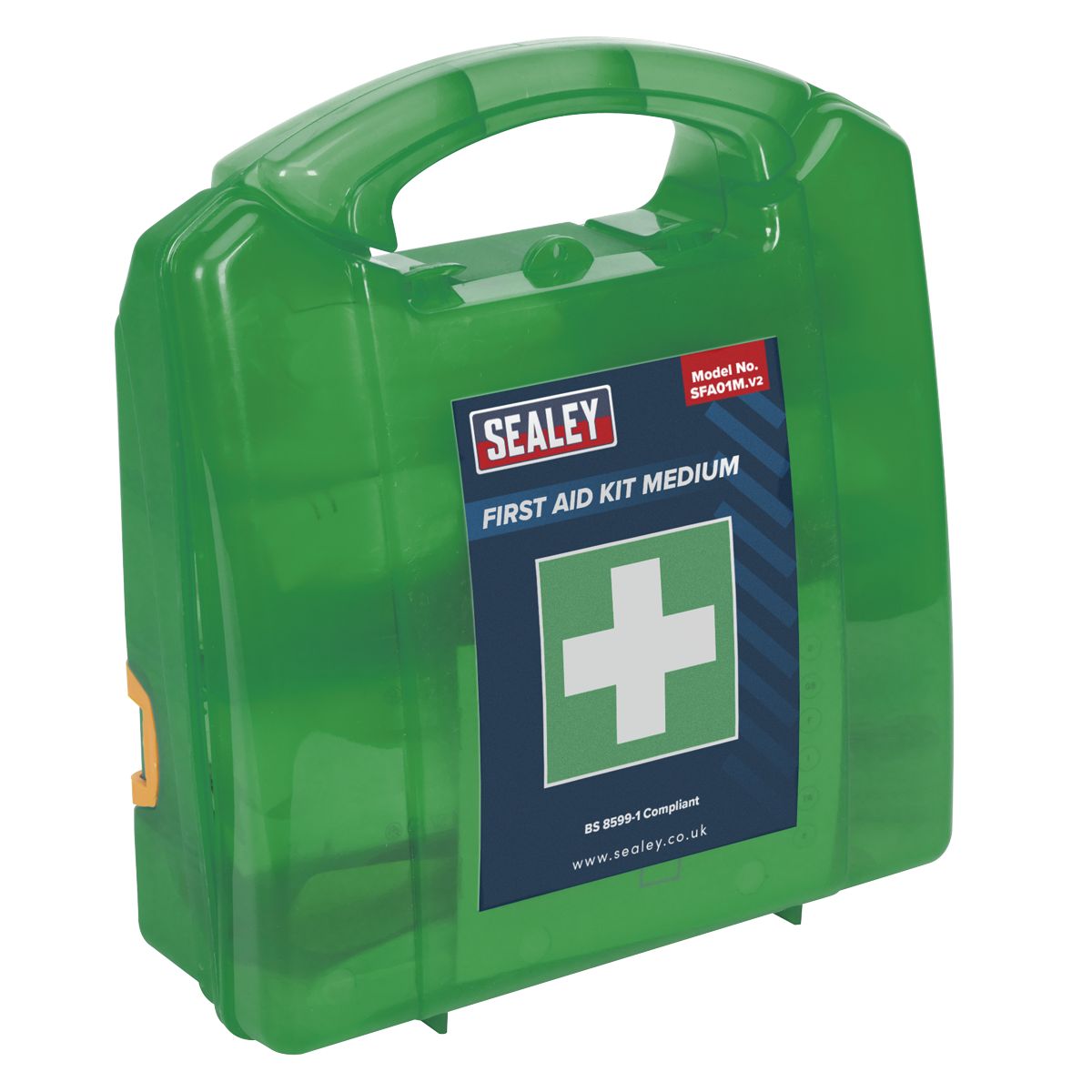 Sealey First Aid Kit, Medium - BS 8599-1 Compliant - Image 1