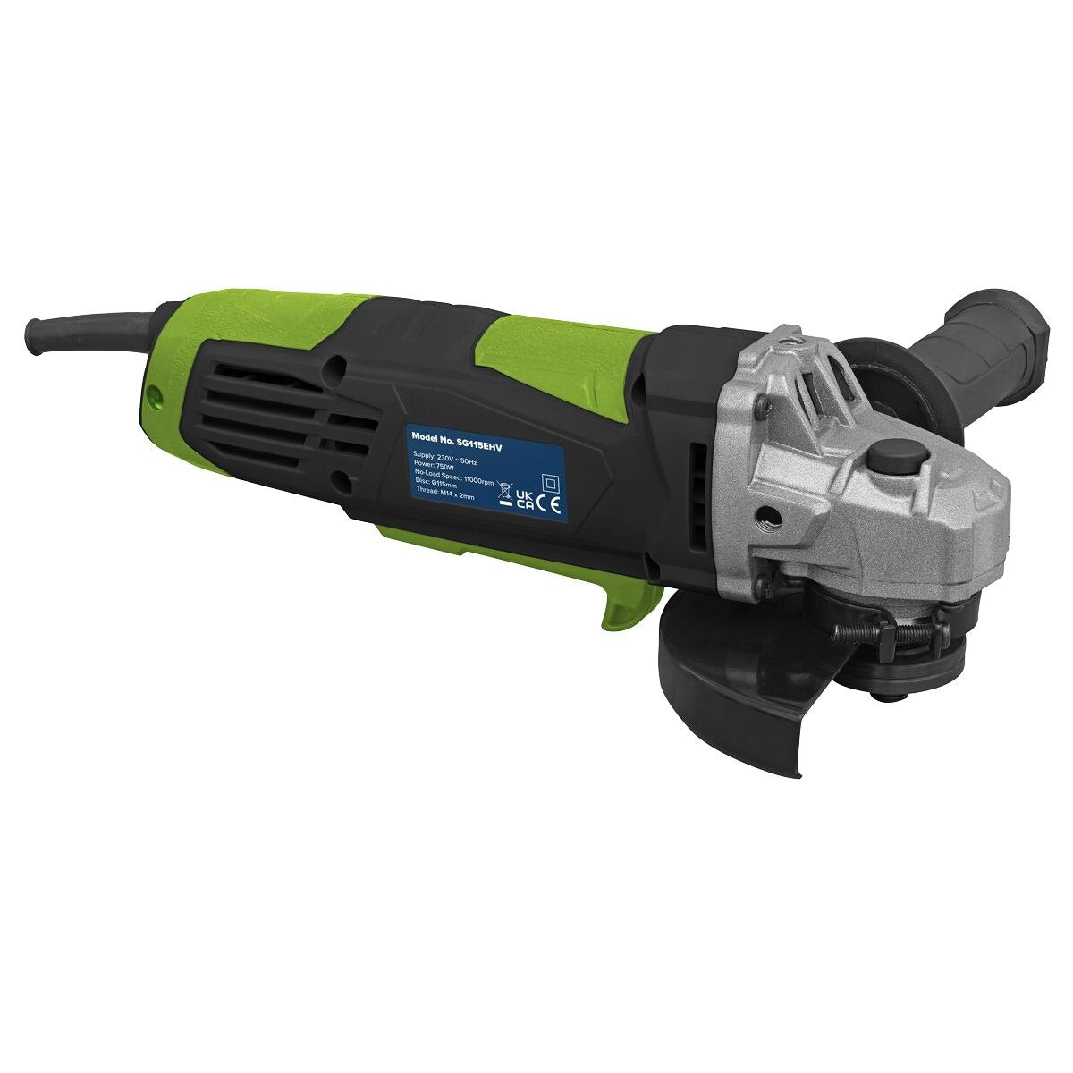 Sealey Angle Grinder 115mm 750W/230V - Image 3