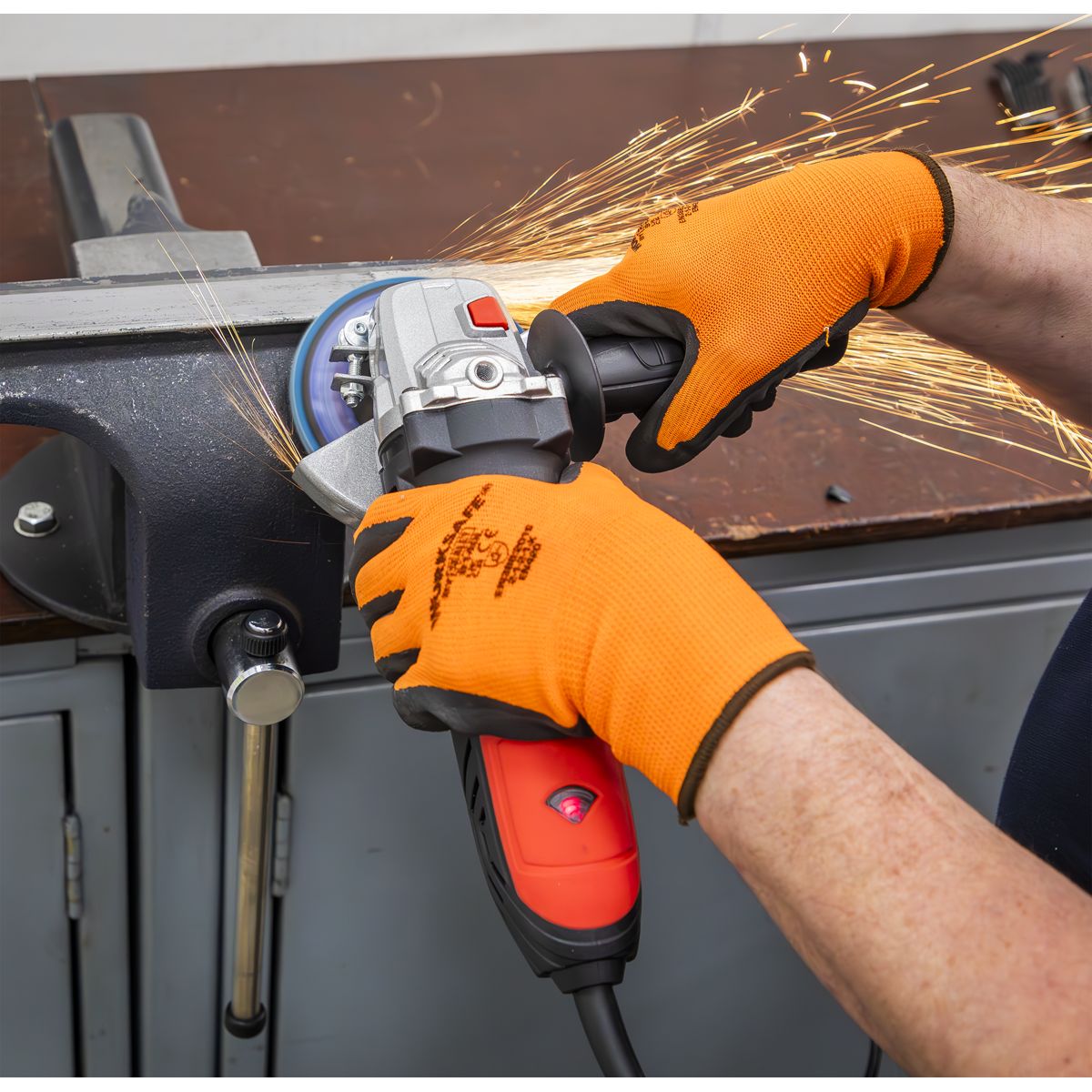 Sealey 125mm Angle Grinder with Schuko Plug 1000W/230V - Image 4