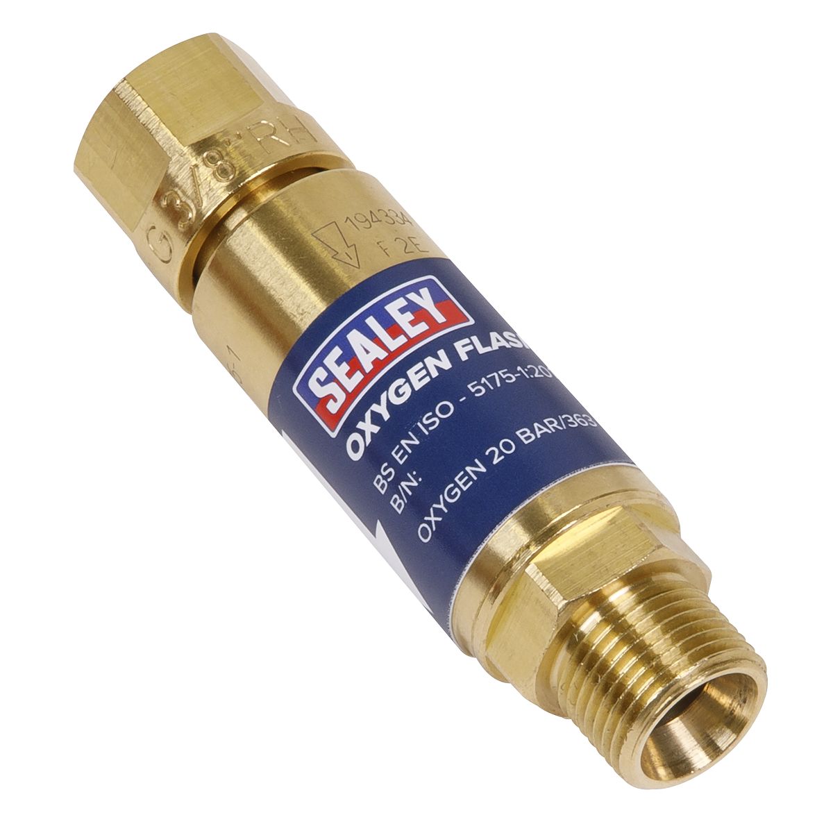 Sealey Oxygen Flash Back Arrestor - Image 1