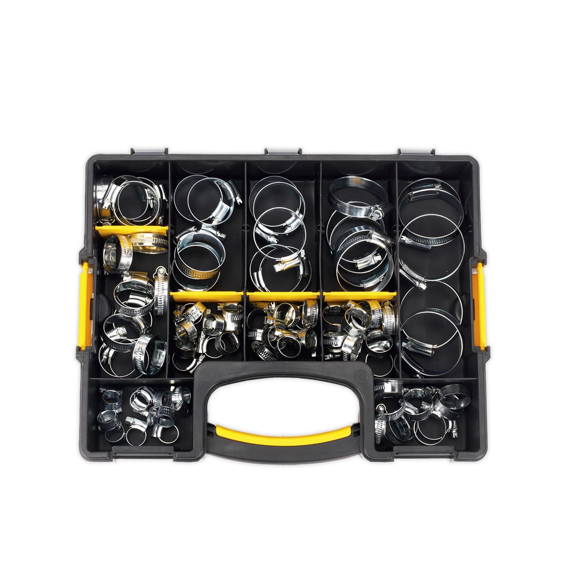 Sealey Hose Clip Assortment 8-57mm 85pc - Image 2